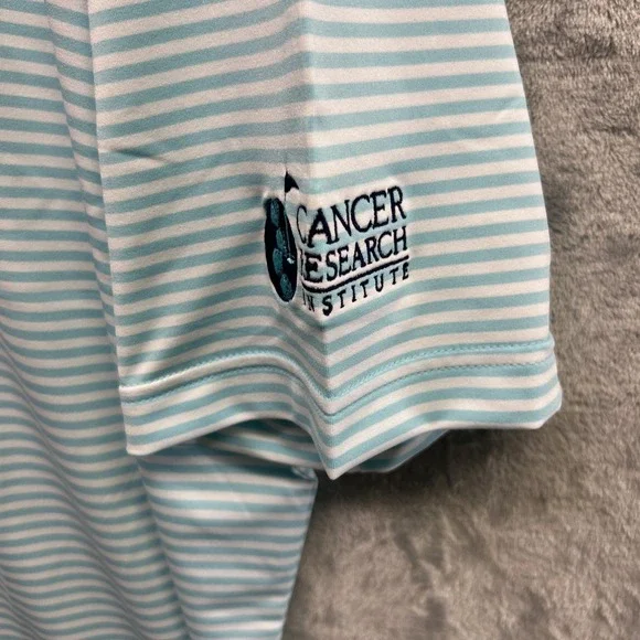 Peter Millar Shirt Mens XL Summer Comfort Striped Golf Polo Performance - Picture 4 of 10